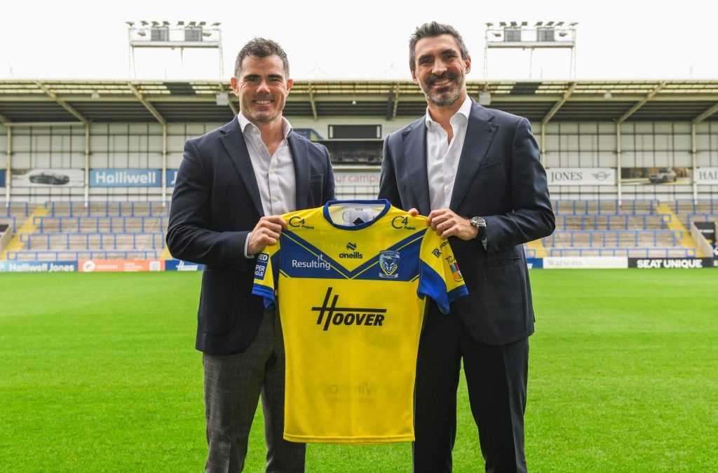 Hoover extends partnership with Warrington Wolves