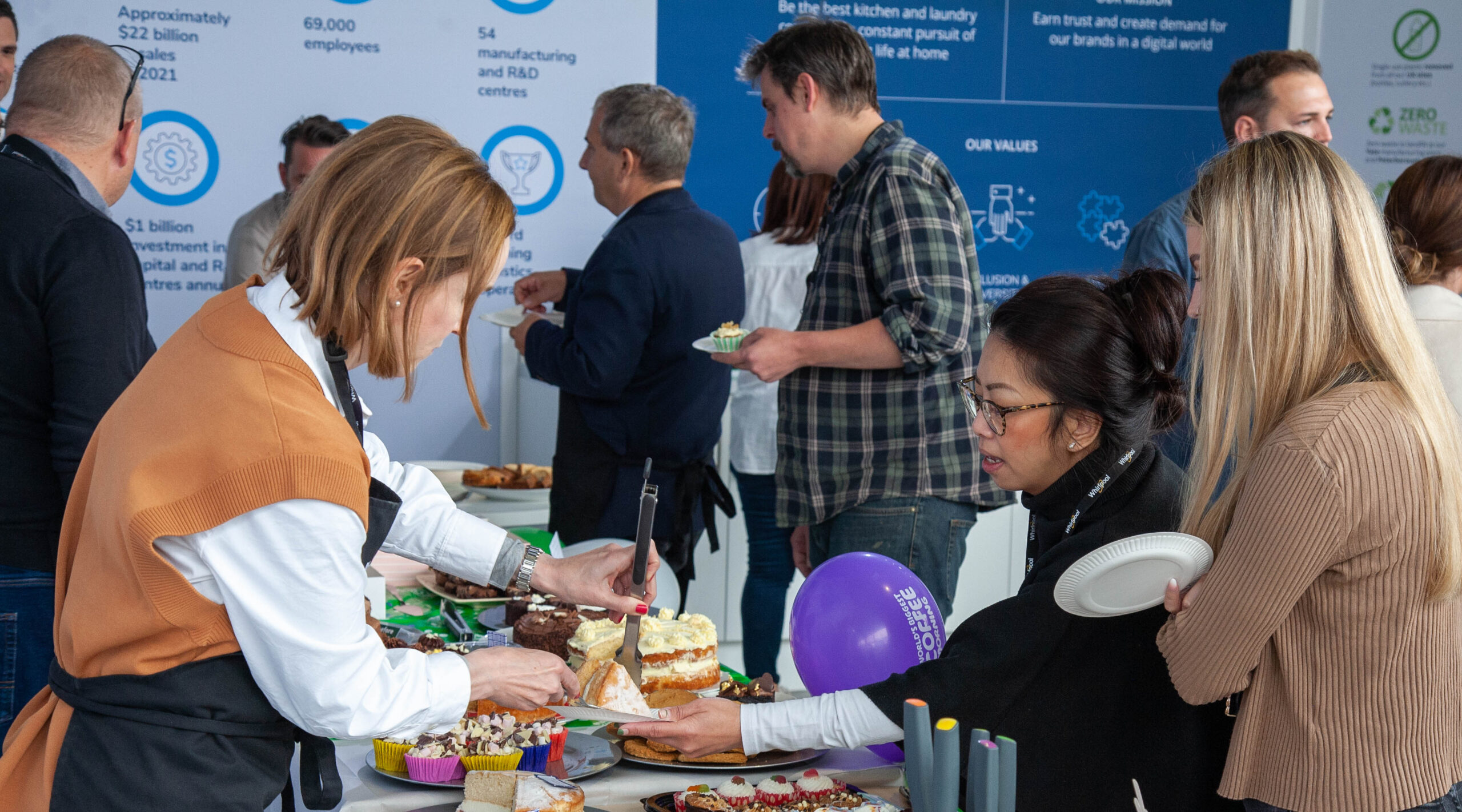 WHIRLPOOL UK COFFEE MORNING RAISES OVER £1,000 FOR MACMILLAN CANCER SUPPORT