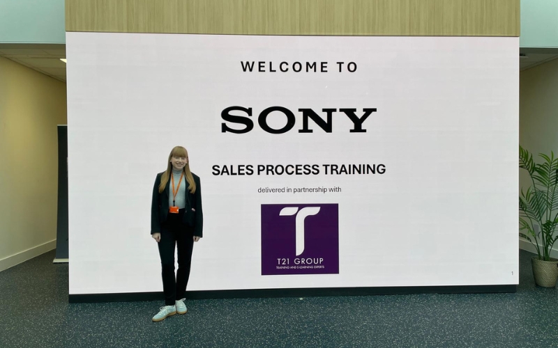 T21 Training Partners with Sony to Support their ‘Winning Formula’ Sales Training Program