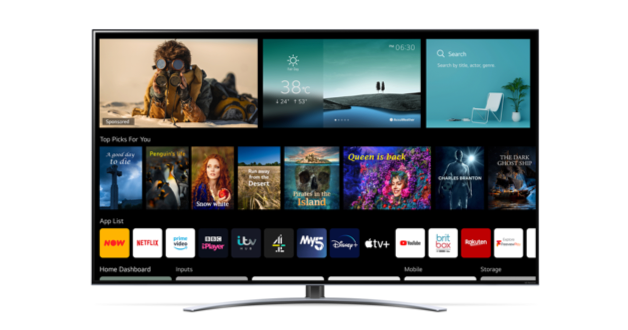 Freeview Play launches on LG 2021 TVs